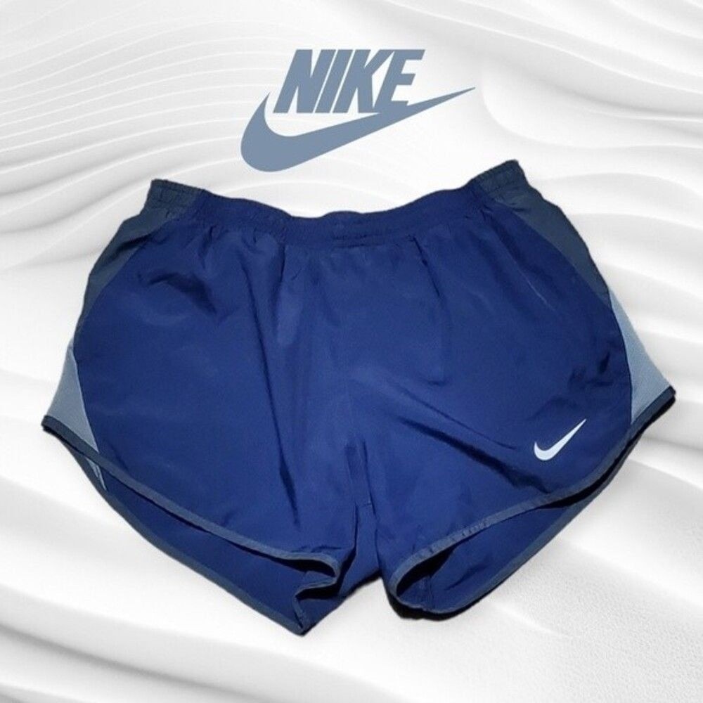 Nike Women Dri-FIT Tempo Running Shorts Navy Blue S